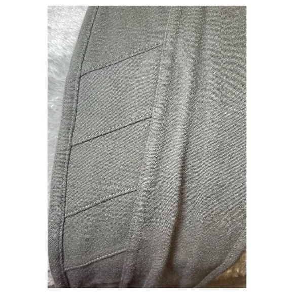 Athleta Womens Size 4P Moto Skinny Pants Petites Grey Zipper Pocket Stretch - Picture 7 of 16